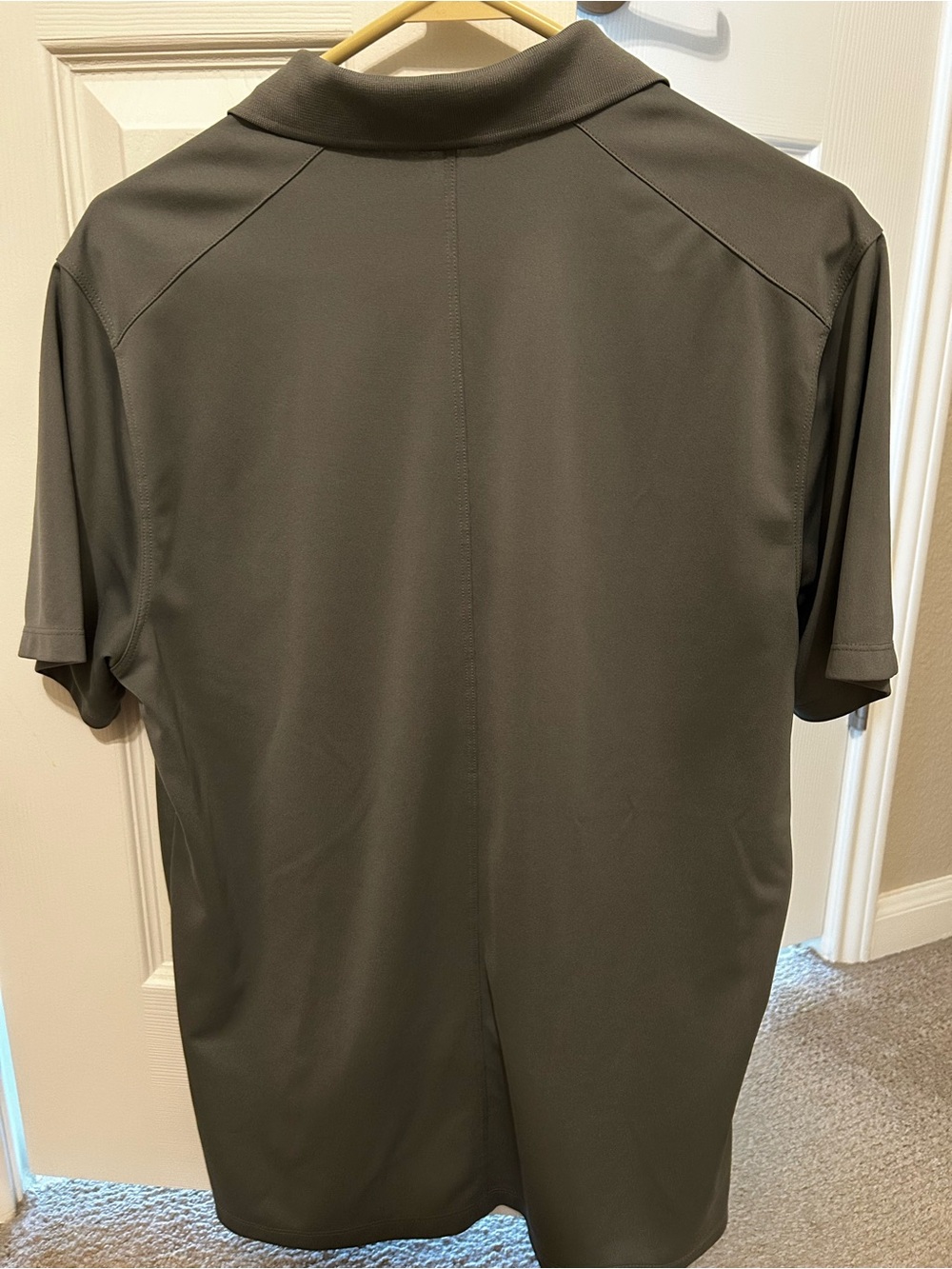 Nike Golf Olive Green Polo Size Medium - Picture 4 of 5